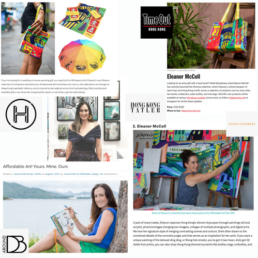 Recognition for Eleanor McColl in Hong Kong press