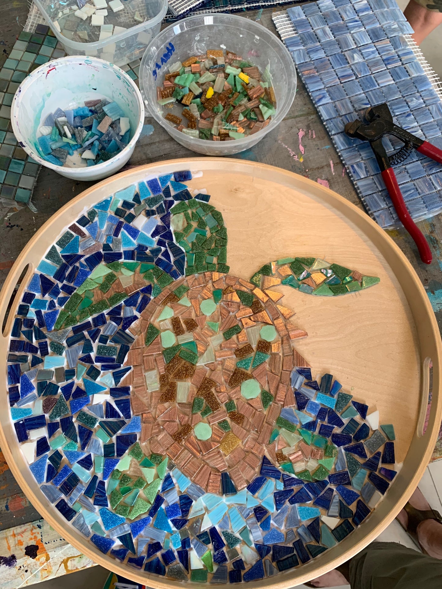 Summer Kids - Mosaic Stool