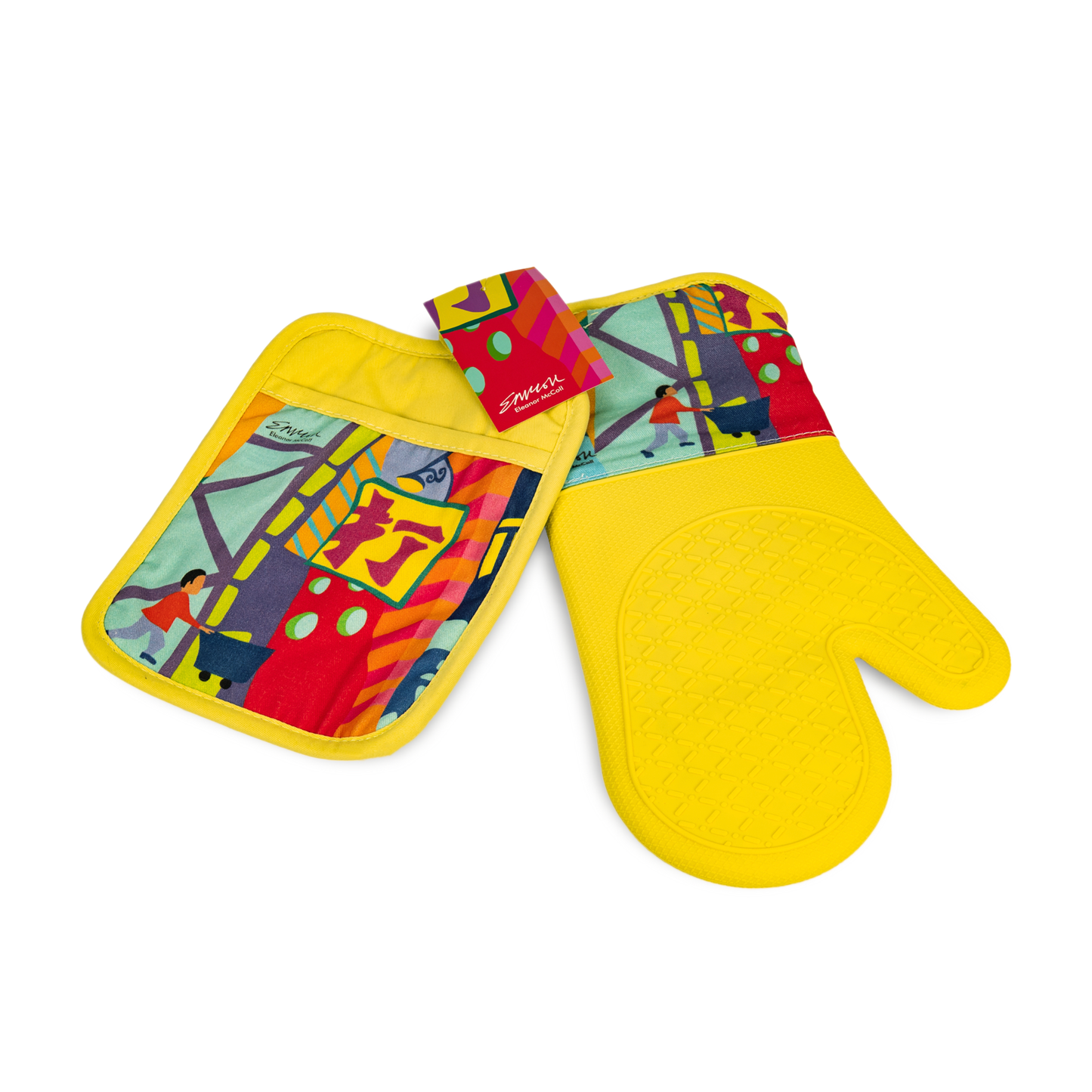 Oven Mitt & Pot Holder Combo