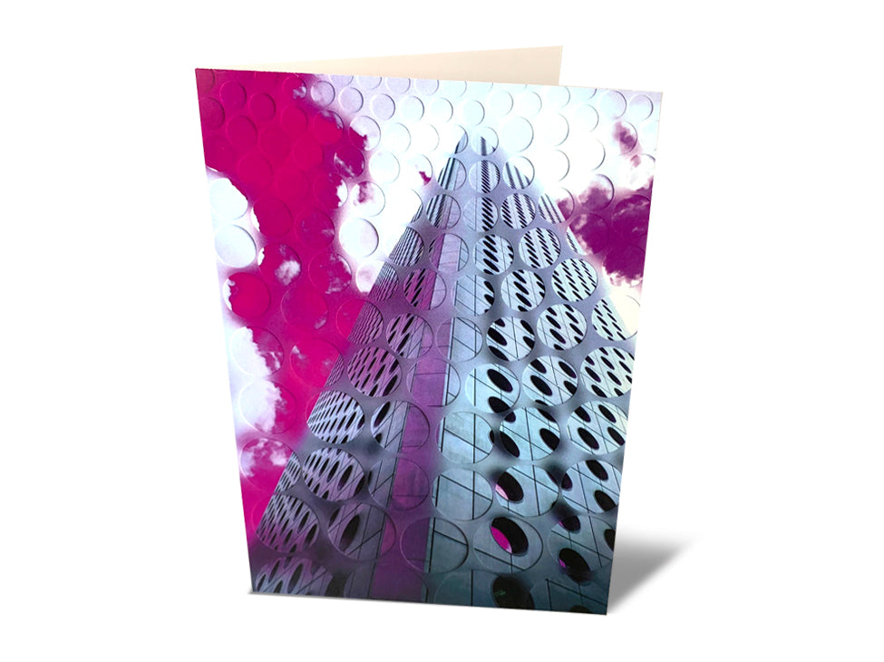 Fuchsia Sky Card