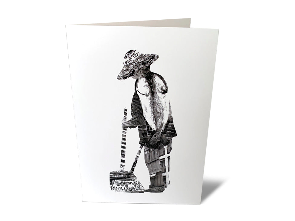 Sweeping Up Card