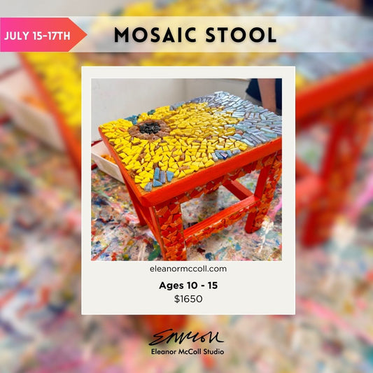 Summer Kids - Mosaic Stool