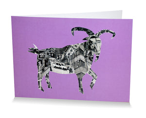 Card: Goat In Hong Kong